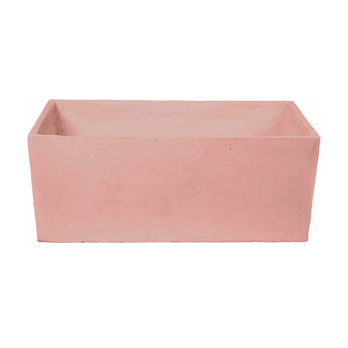 B3252198 Sequoia Indoor & Outdoor Rectangular Pot Planter, Terra Cotta - 47.25 x 19.75 x 20 in.