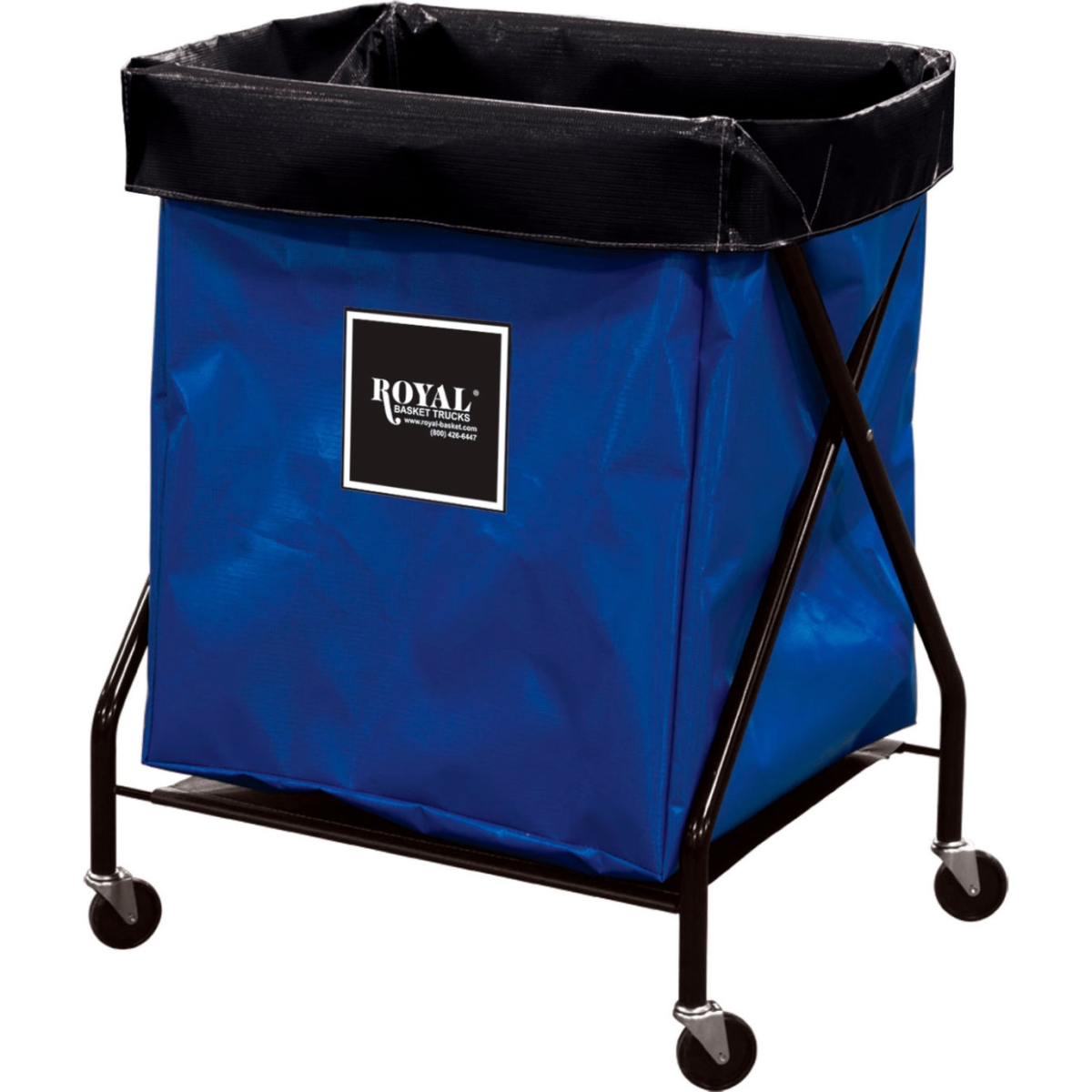 3146018 8-Bushel X-Frame Carts, Blue