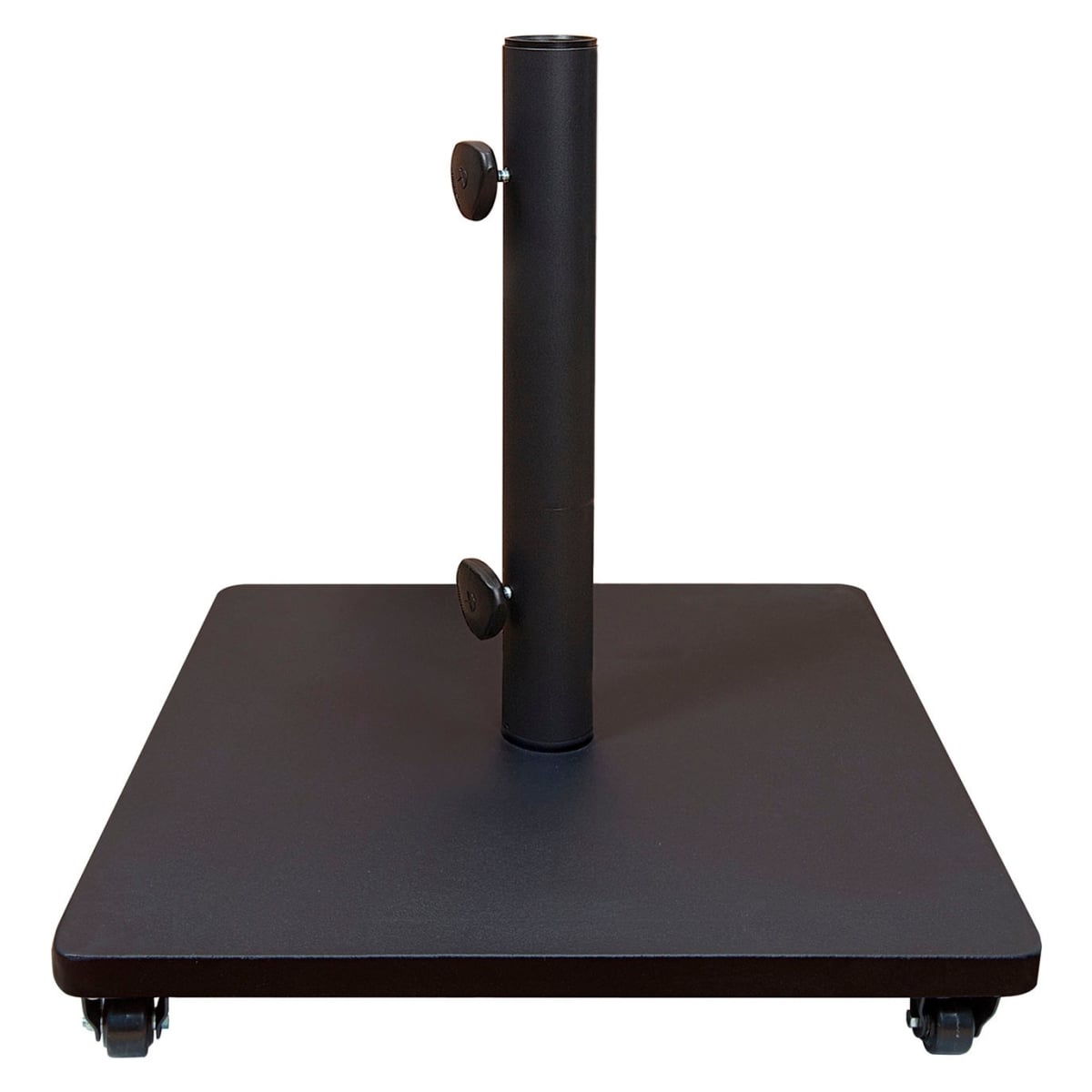 B3145527 Shademaker Base with Wheels for Libra Steel & 120 lbs Weight - Black