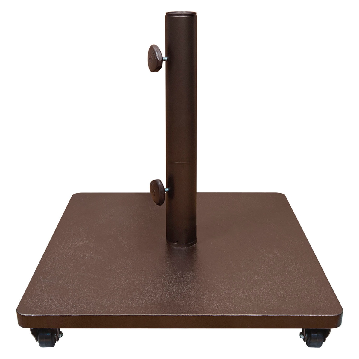 B3145537 Shademaker Base with Wheels for Libra Steel, Bronze - 120 lbs