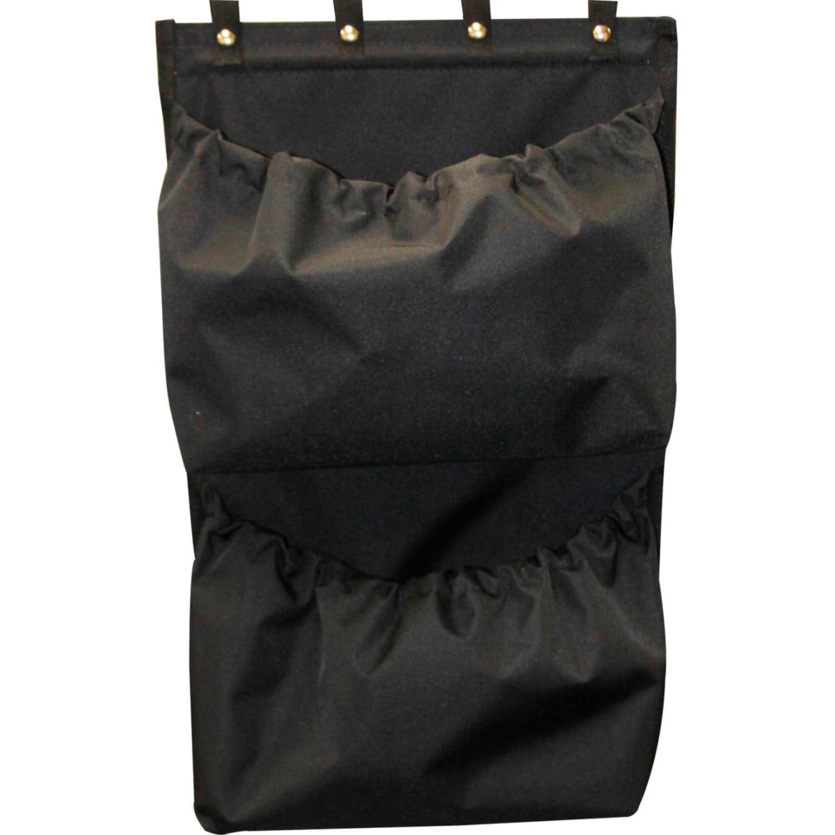 B2260130 Janitorial Vertical Supply Organizer Black Vinyl 2-Pockets