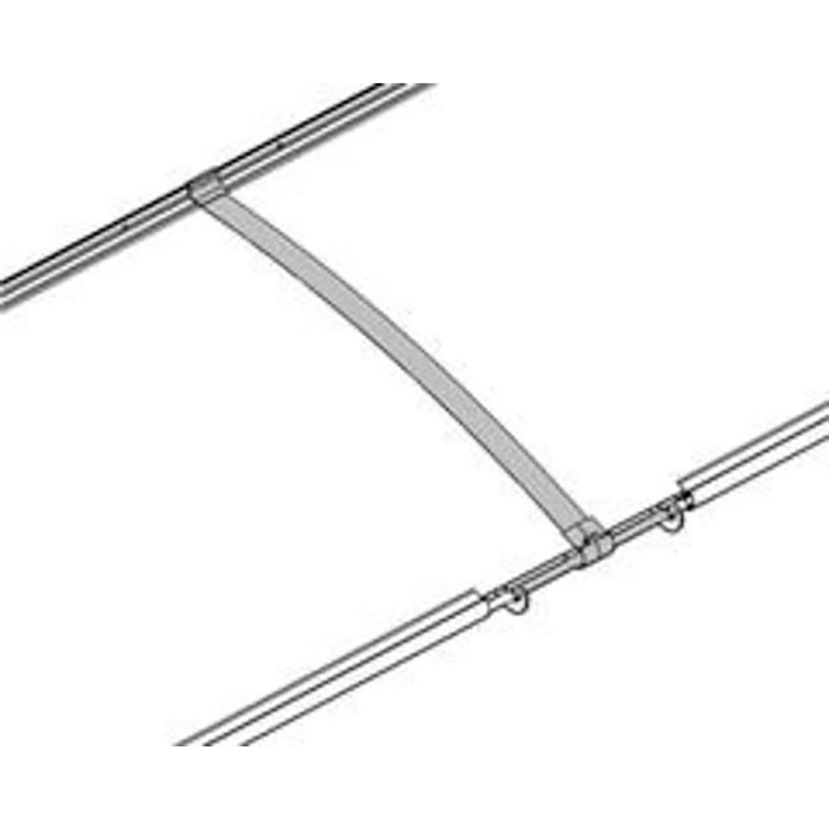 B3234904 10 x 3 ft. Palram Canopia Aquila 3000 Awning, Gray & Clear