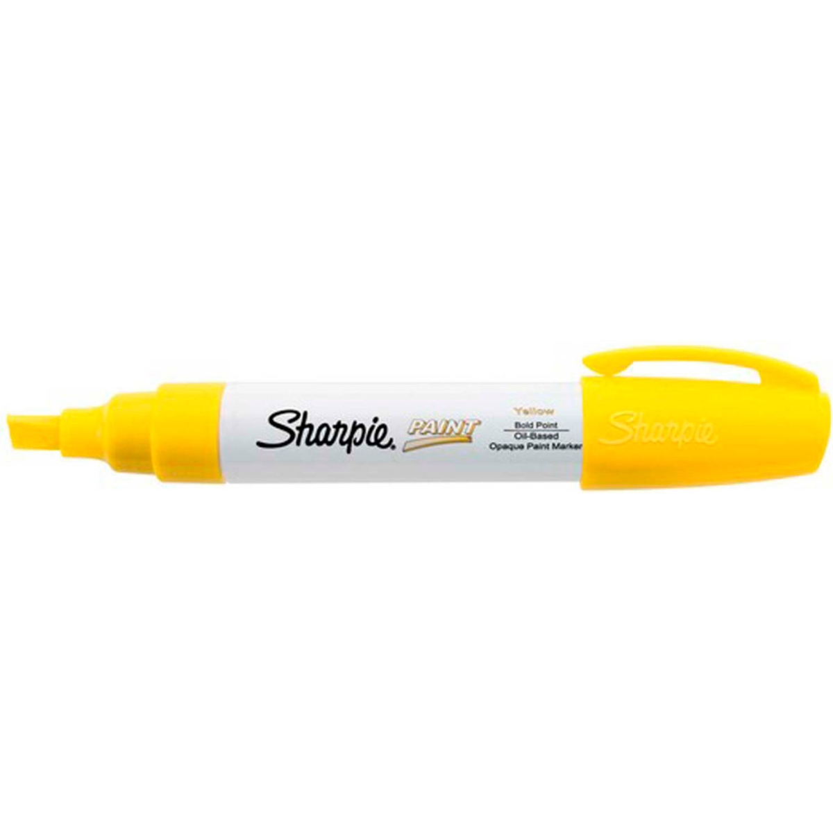 Sanford B2345398 Sharpie Oil-Based Paint Marker with Thick Tip, Yellow Ink - Pack of 216