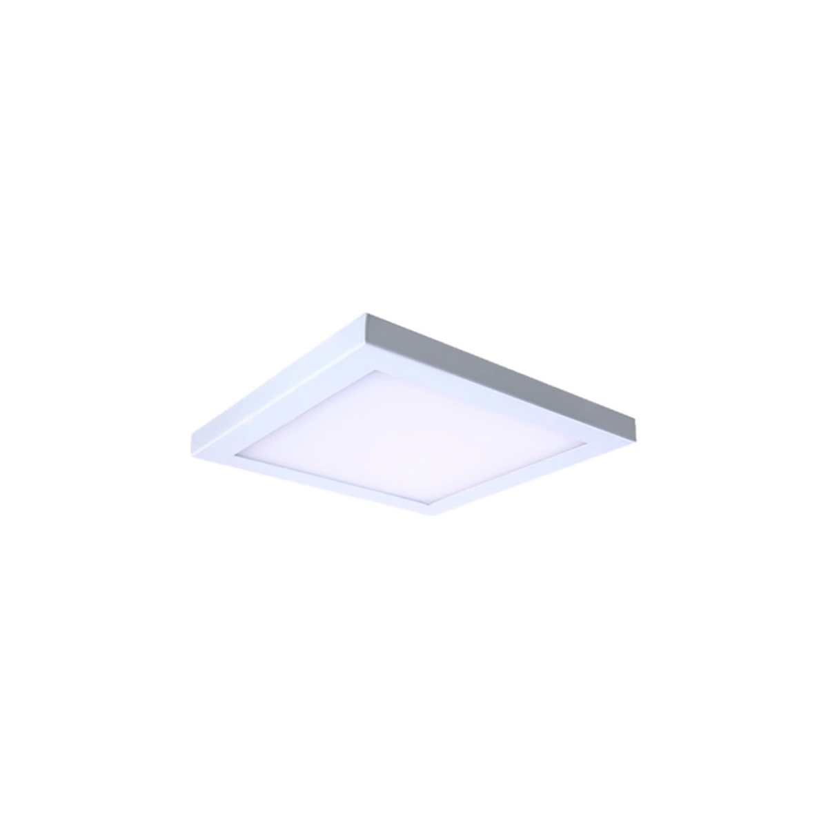 B3247881 9 in. LED Square Platter Light with 18.5W 1200 Lumens 120V, White