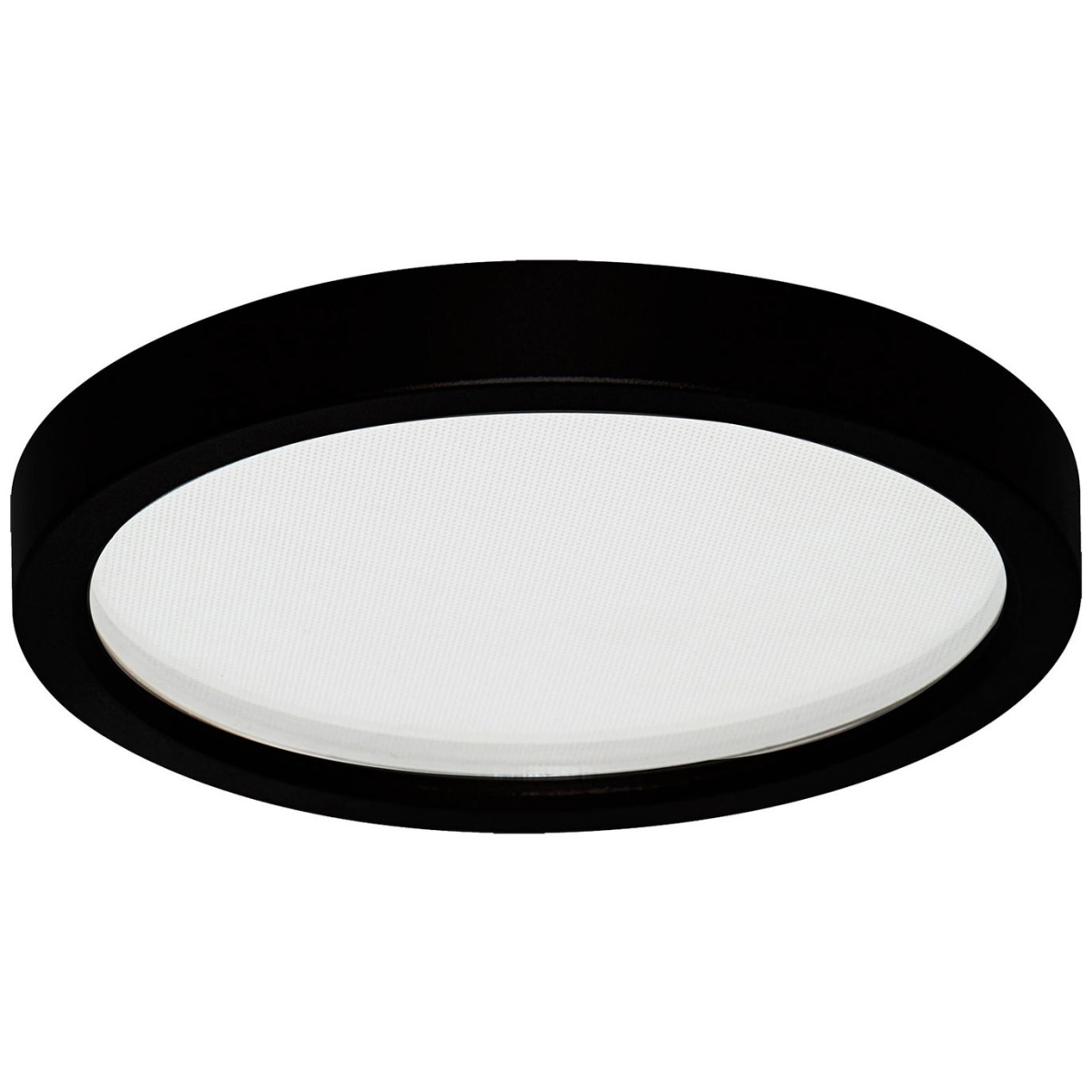 B3247978 9 in. LED Flush Mount Light with 18W 1500 Lumens 120V, Black