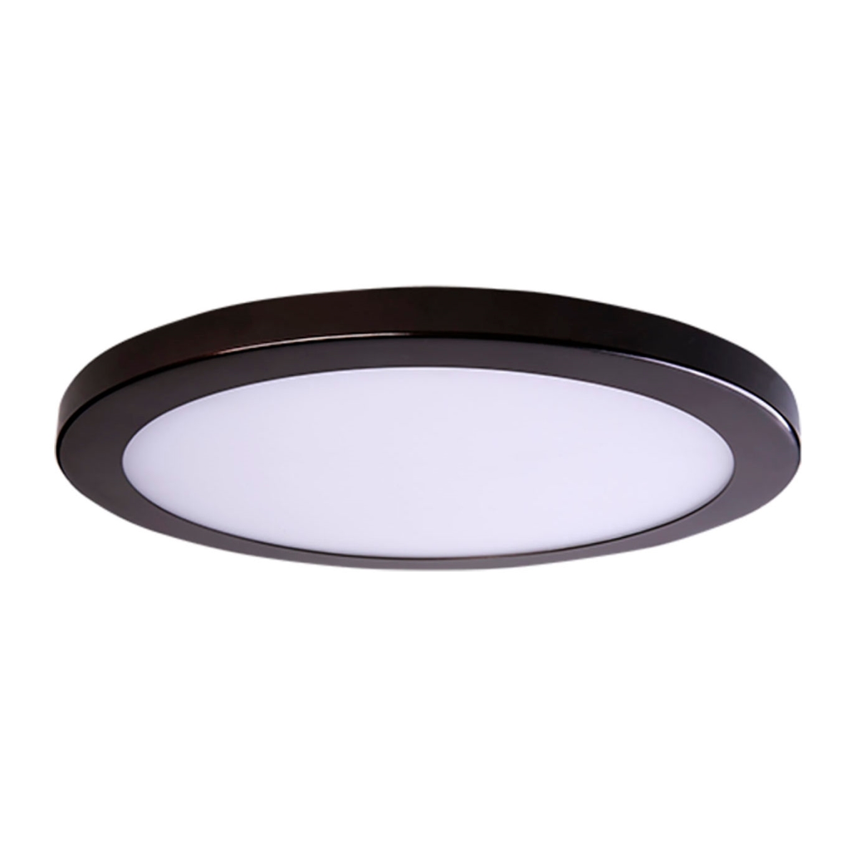 B3248027 15 in. LED Platter Light with 40W 2400 Lumens 120V, Bronze