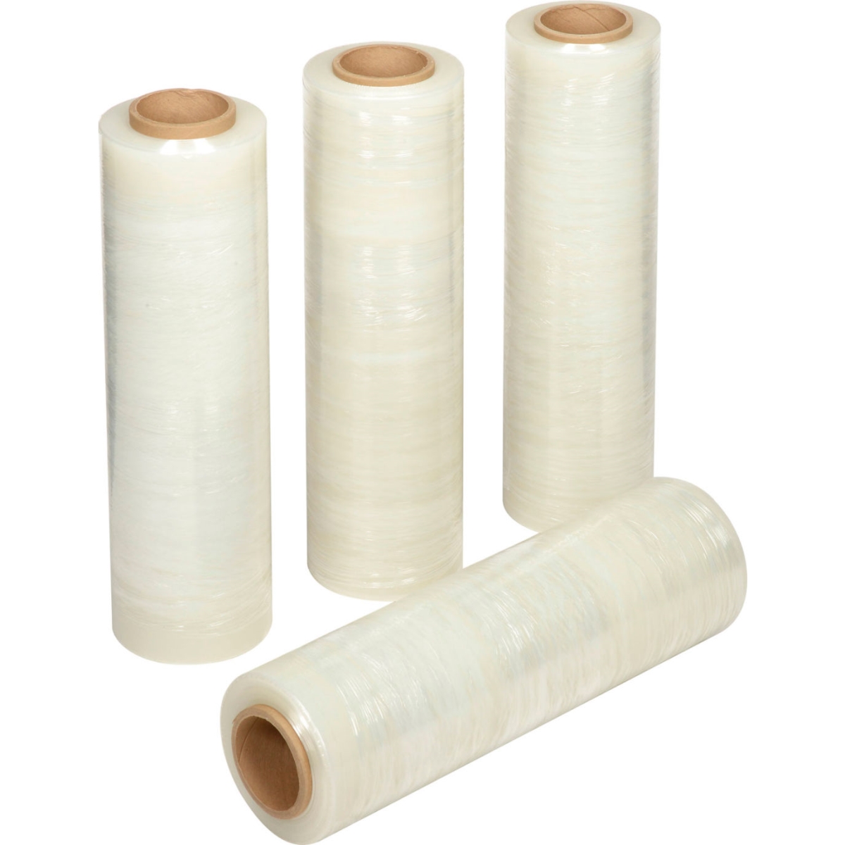 B3170634 18 in. x 1500 ft. 80 Gauge Blown Stretch Wrap - Clear
