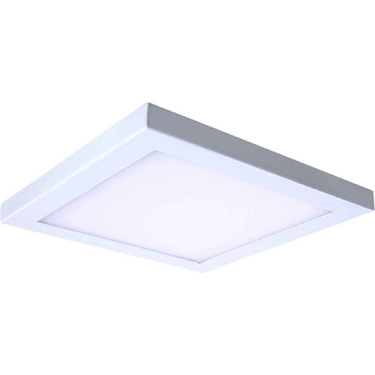 B2679405 10 in. Square Platter LED Flush Mount Light with 30W 120V 3000K, White