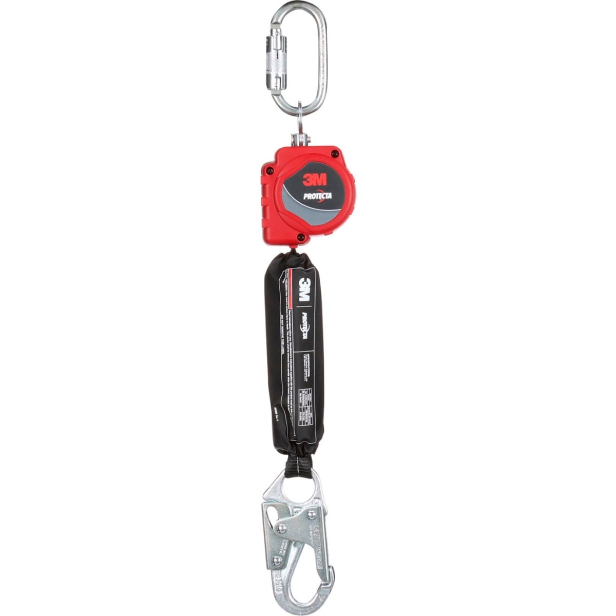 Protecta Self-Retracting Lifeline, 6 ft. Length, Snap Hook, Steel, 1 Leg(s), 310 lb Weight Capacity