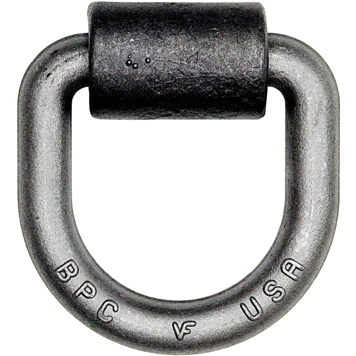 B2337453 0.75 in. Weld-On Forged D-Ring, Gray - Pack of 5