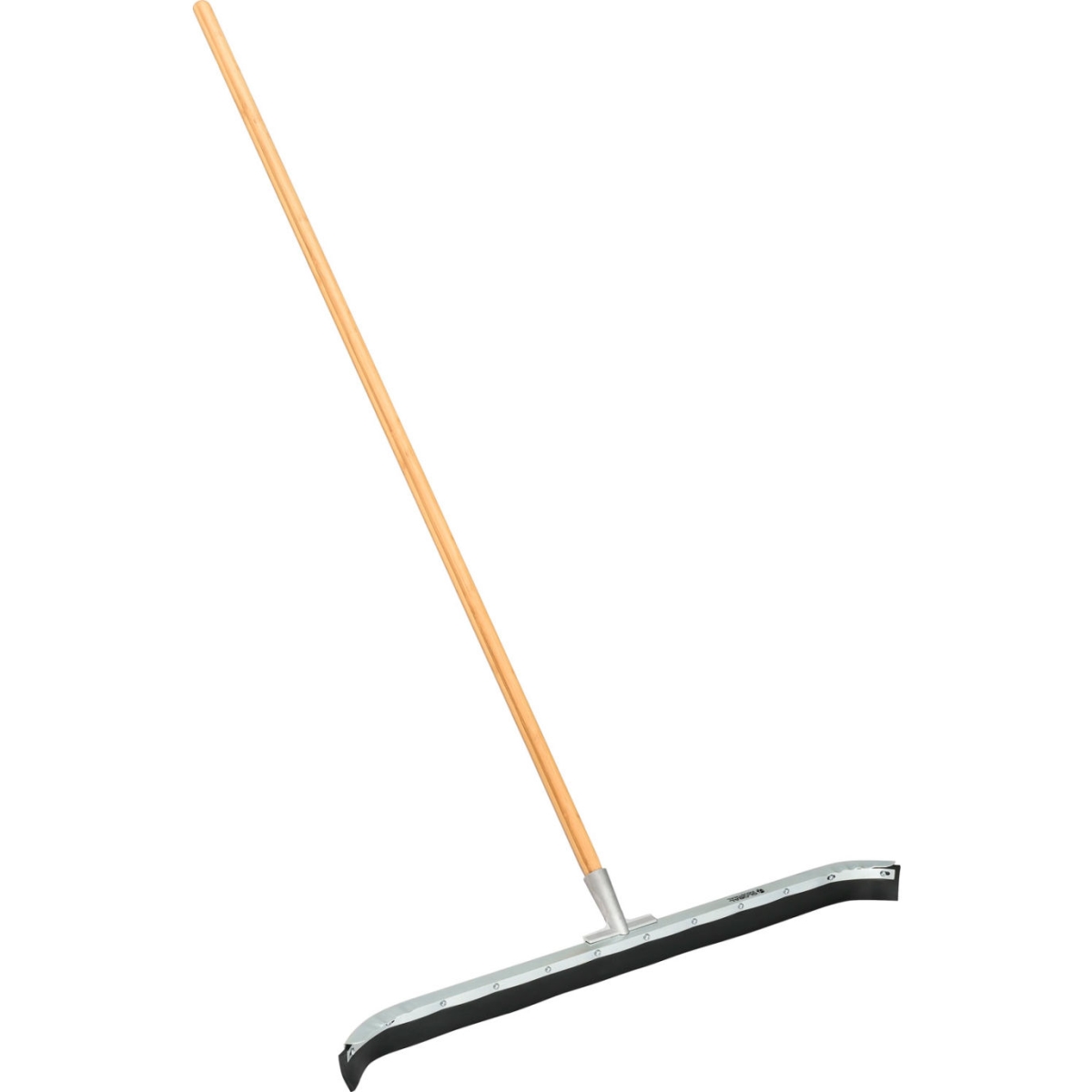 Global Industrial 641539 36 in. Curved Floor Squeegee with Wood Handle