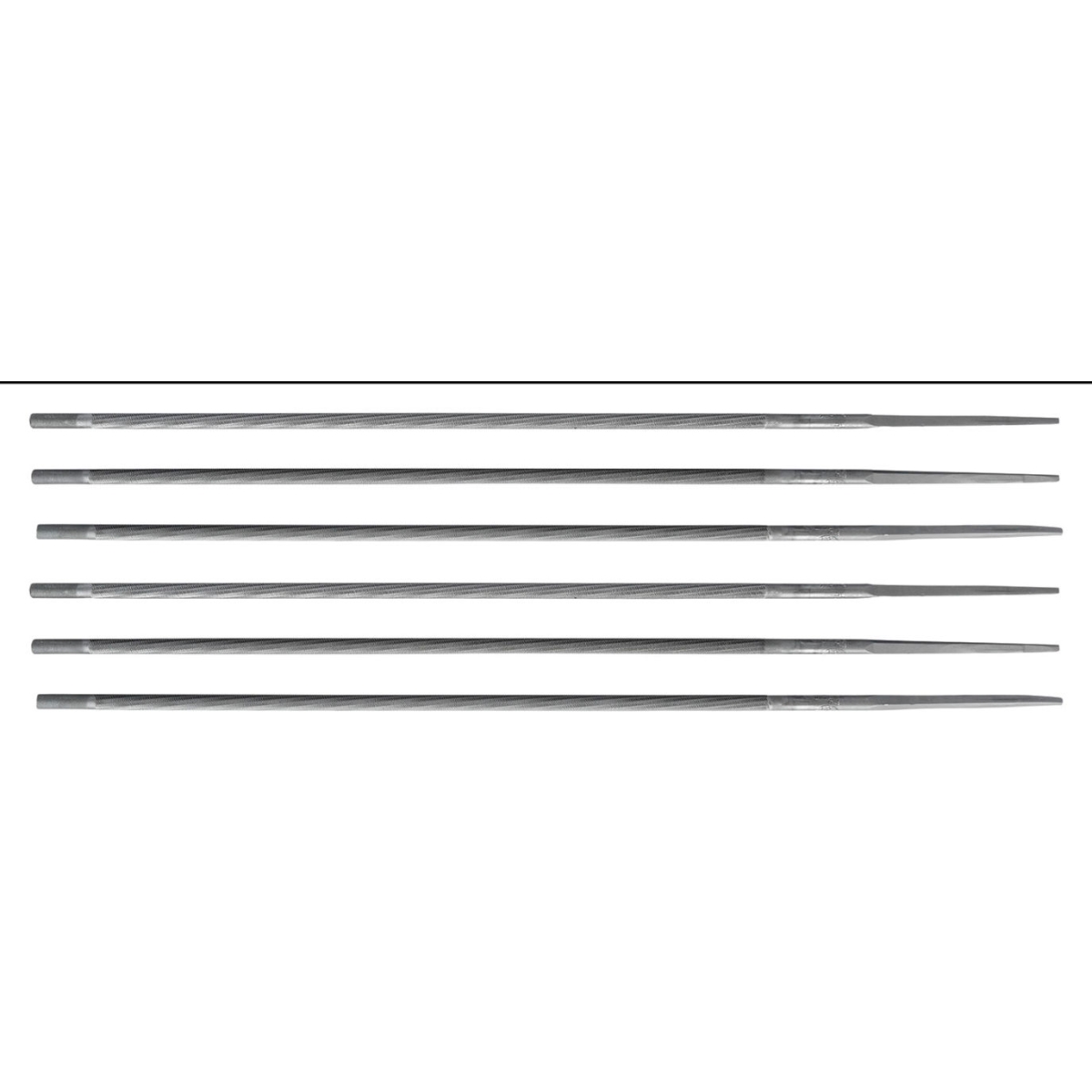B3191499 Bahco-Round Chainsaw File with 8 in. Coarse Cut - Pack of 6