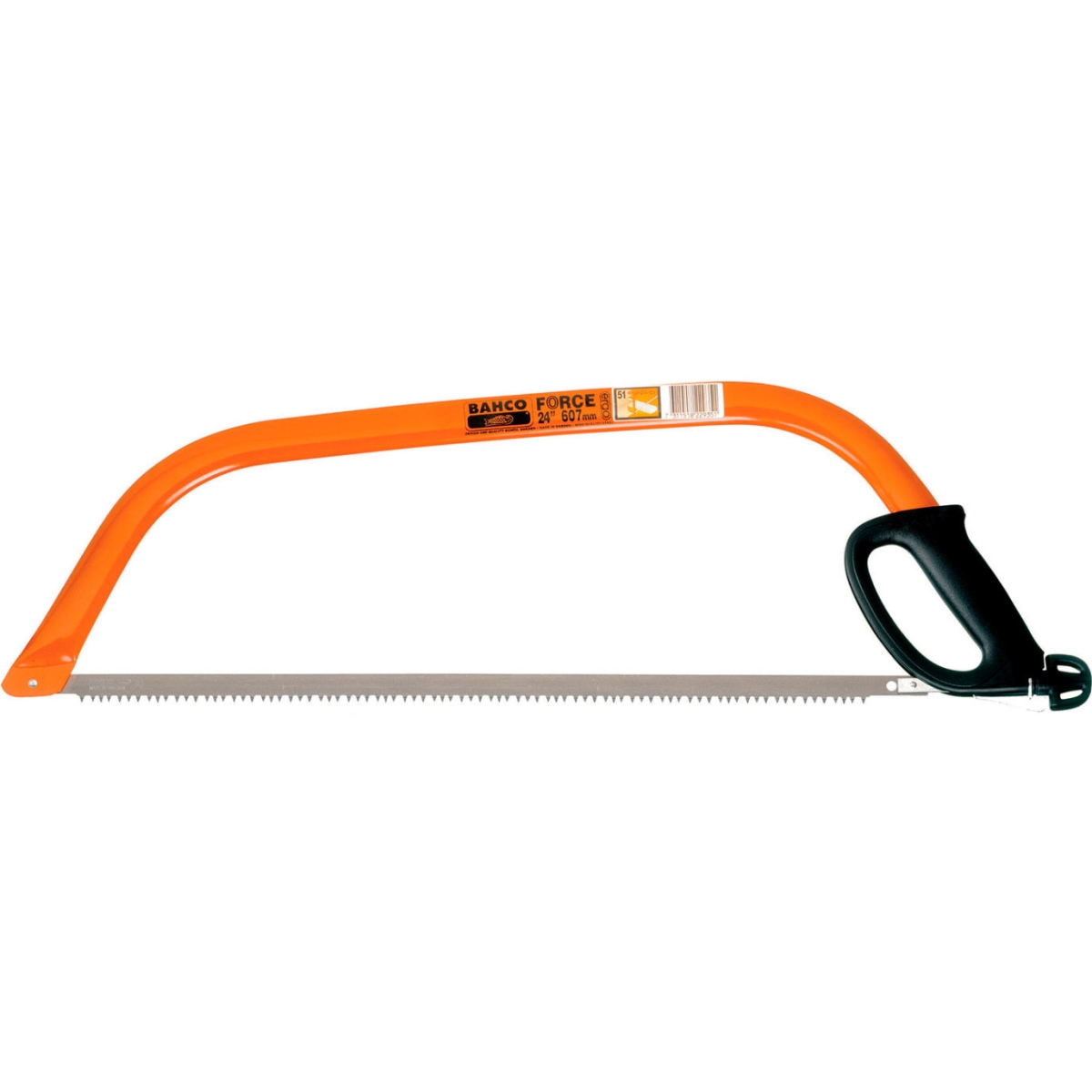 B3193072 Bahco ERGO Standard Bowsaw with 36 in. Blade Length Orange Handle