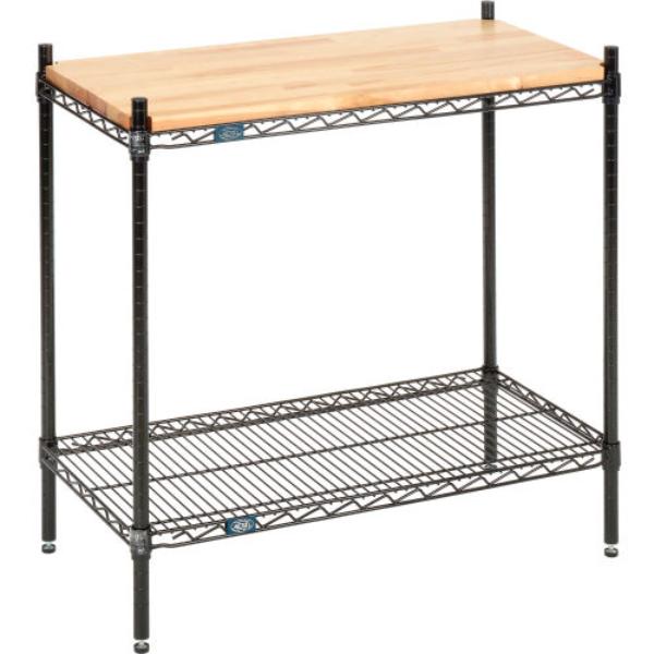 Chrome, 2 Tier, Display Unit , 48W x 18D x 34H
