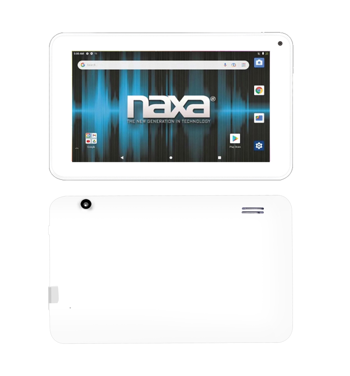 Picture of Naxa NID-7022-WHITE 1.6 GHz Quad Core Processor 2GB Ram 16GB Storage Android 11 Tablet with 7 in. HD TN Screen & Pouch&#44; White