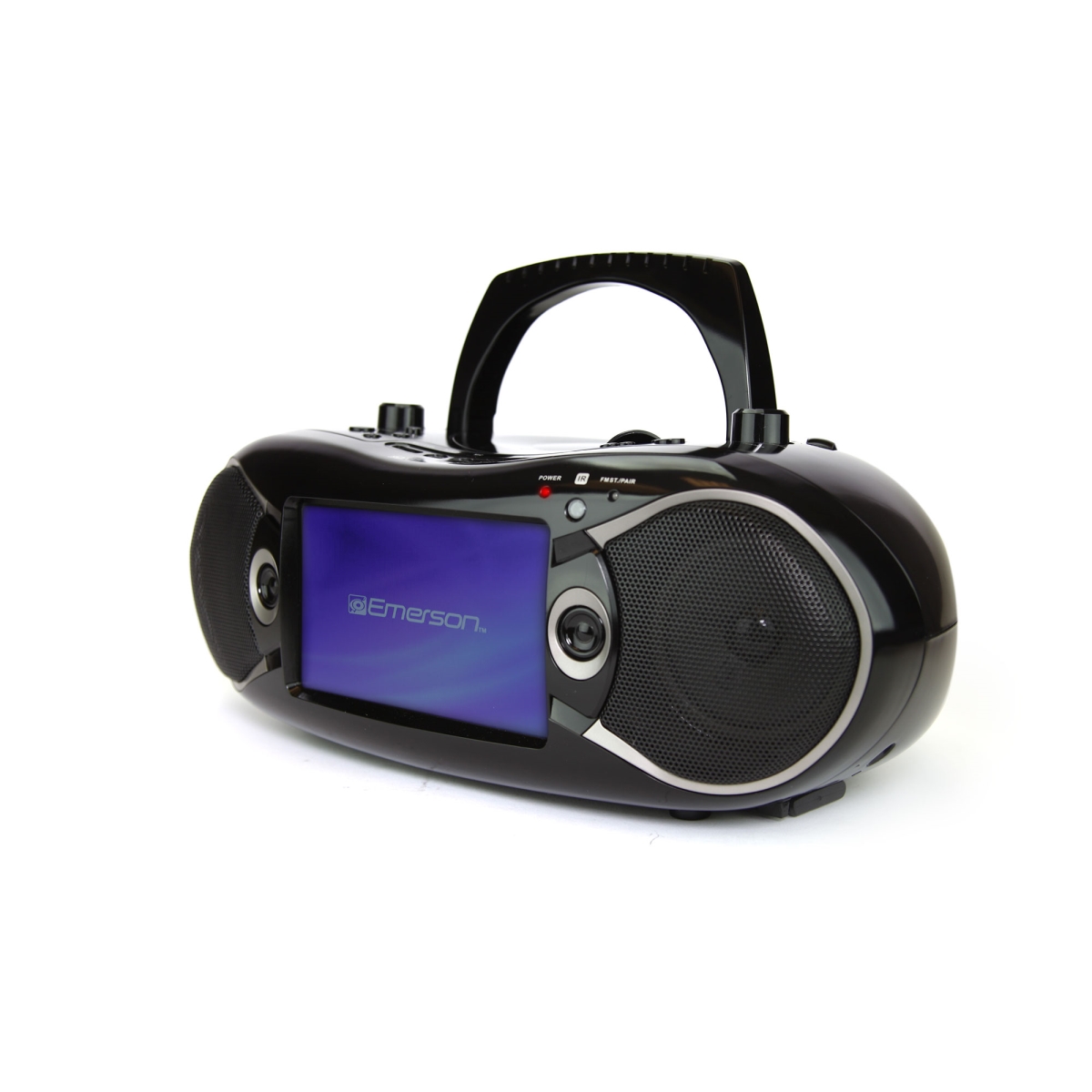 Picture of Emerson EDL-2870H-BK 7 in. Bluetooth DVD Boombox with AM & FM Radio & Digital TV&#44; Black