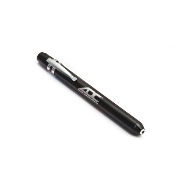 Picture of ADC AD353Q-BK-OS Unisex Metalite II Reusable Plunger Penlight&#44; Black - One Size