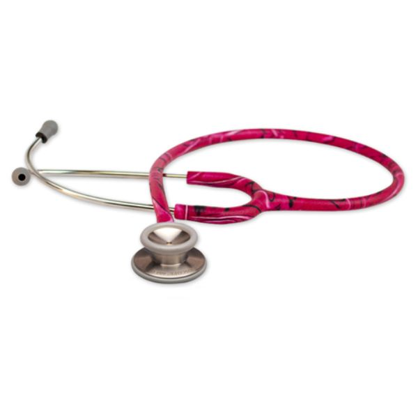 Picture of ADC AD603-MR-OS Unisex Adscope 603 Adult Clinician Stethoscope&#44; Midnight Rose - One Size