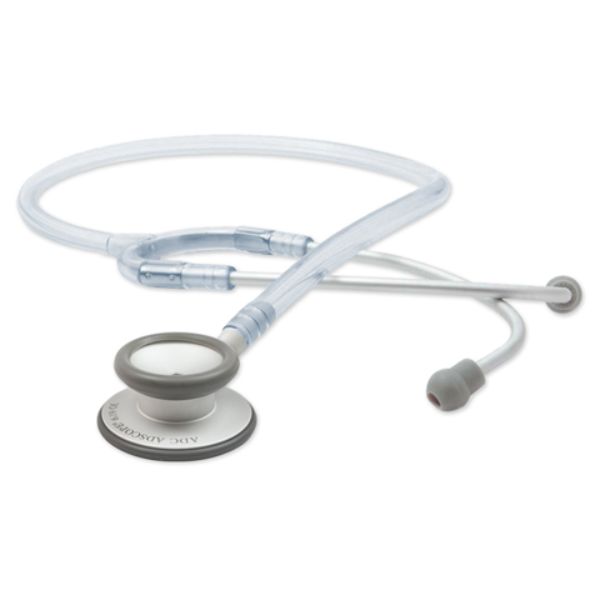 Picture of ADC AD619-FG-OS Unisex Adscope-Ultra Lite Clinician Stethoscope, Frosted Glacier - One Size