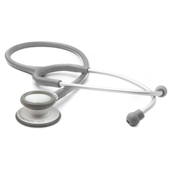 Picture of ADC AD619-G-OS Unisex Adscope-Ultra Lite Clinician Stethoscope&#44; GREY - One Size