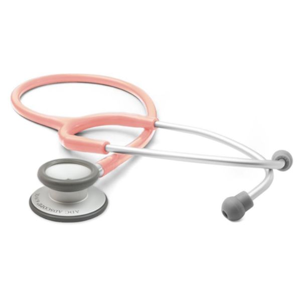 Picture of ADC AD619-P-OS Unisex Adscope-Ultra Lite Clinician Stethoscope, Pink - One Size
