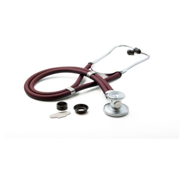 Picture of ADC AD641Q-BD-OS Adscope641 Sprague Rappaport Stethoscope for Unisex, Burgundy - One Size