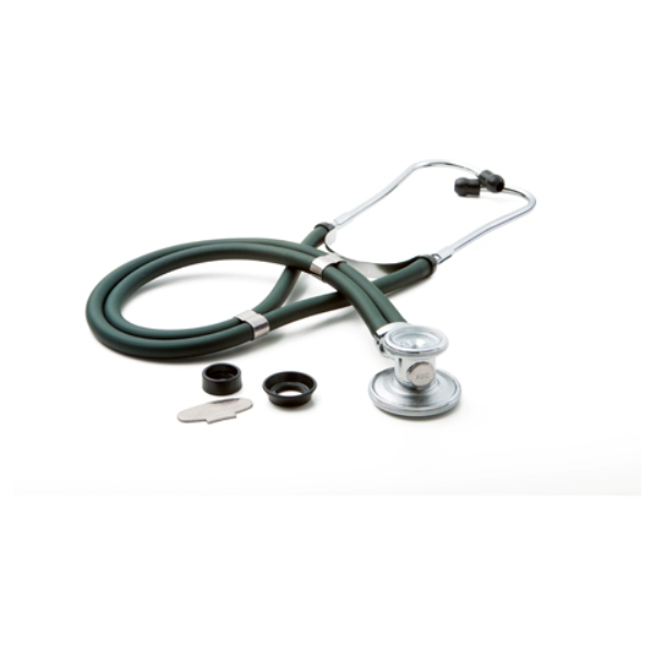 Picture of ADC AD641Q-DG-OS Adscope 641 Sprague Rappaport Stethoscope, Dark Green - One Size