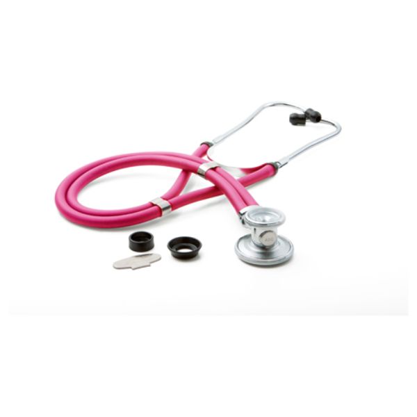 Picture of ADC AD641Q-NEP-OS Critical Care Cardiology Unisex Adscope641 Sprague Rappaport Stethoscope&#44; Neon - One Size