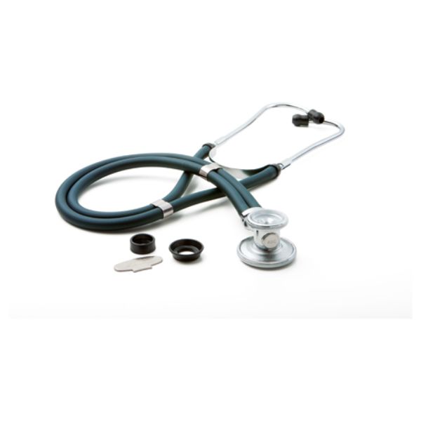 Picture of ADC AD641Q-TEA-OS Unisex Adscope 641 Sprague Rappaport Stethoscope&#44; Teal Blue - One Size