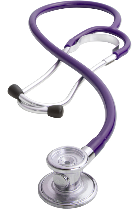 Picture of ADC AD647Q-V-OS 22 in. Unisex Adscope 647 Stethoscope&#44; Purple - One Size