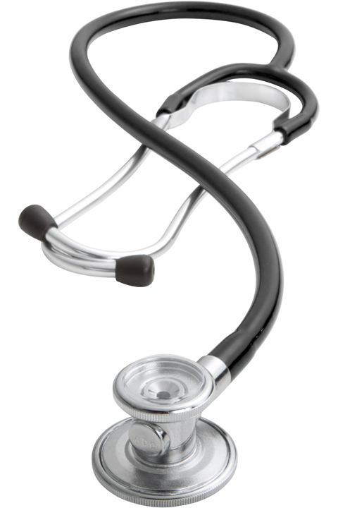 Picture of ADC AD647Q-BK-OS 22 in. Unisex Adscope 647 Stethoscope&#44; Black - One Size