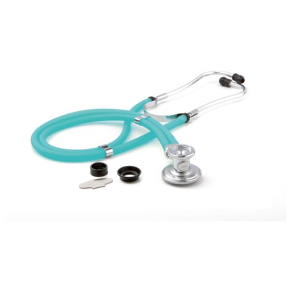 Picture of ADC AD641Q-FP-OS Unisex Adscope 641 Sprague Rappaport Stethoscope, Frosted Peacock - One Size