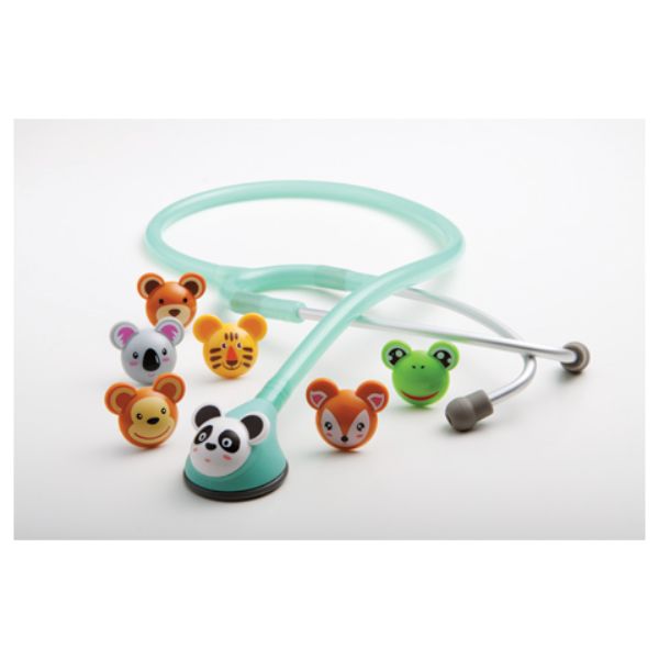 Picture of ADC AD618-SEA-OS Unisex Platinum Pediatric with AFD Technology Stethoscope&#44; Seafoam - One Size