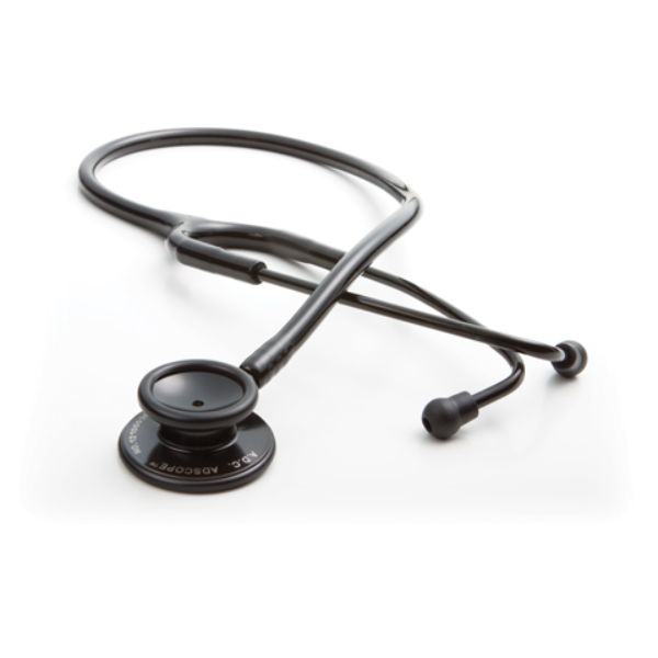 Picture of ADC AD603-ST-OS Unisex Adscope 603 Adult Stethoscope&#44; All-Black Tactical - One Size