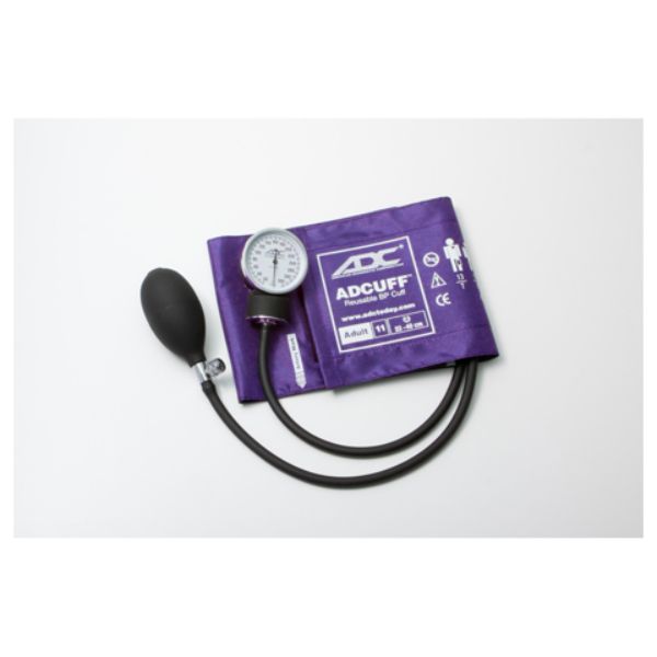Picture of ADC AD76011Q-V-OS Unisex Prosphyg 760 Adult Pocket Aneroid Sphygmomanometer&#44; Purple - One Size
