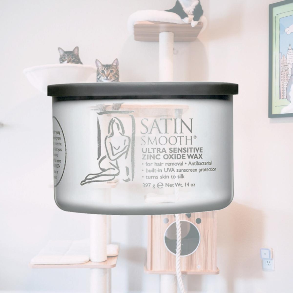 Picture of Satin Smooth SSW14ZOG Ultra Sensitive Zinc Oxide Wax