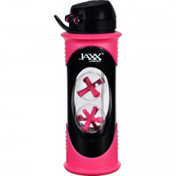 Picture of Medport 786FFPNKGRYKIT Fit & Fresh Pink Jaxx Glass Shaker Bottle Set