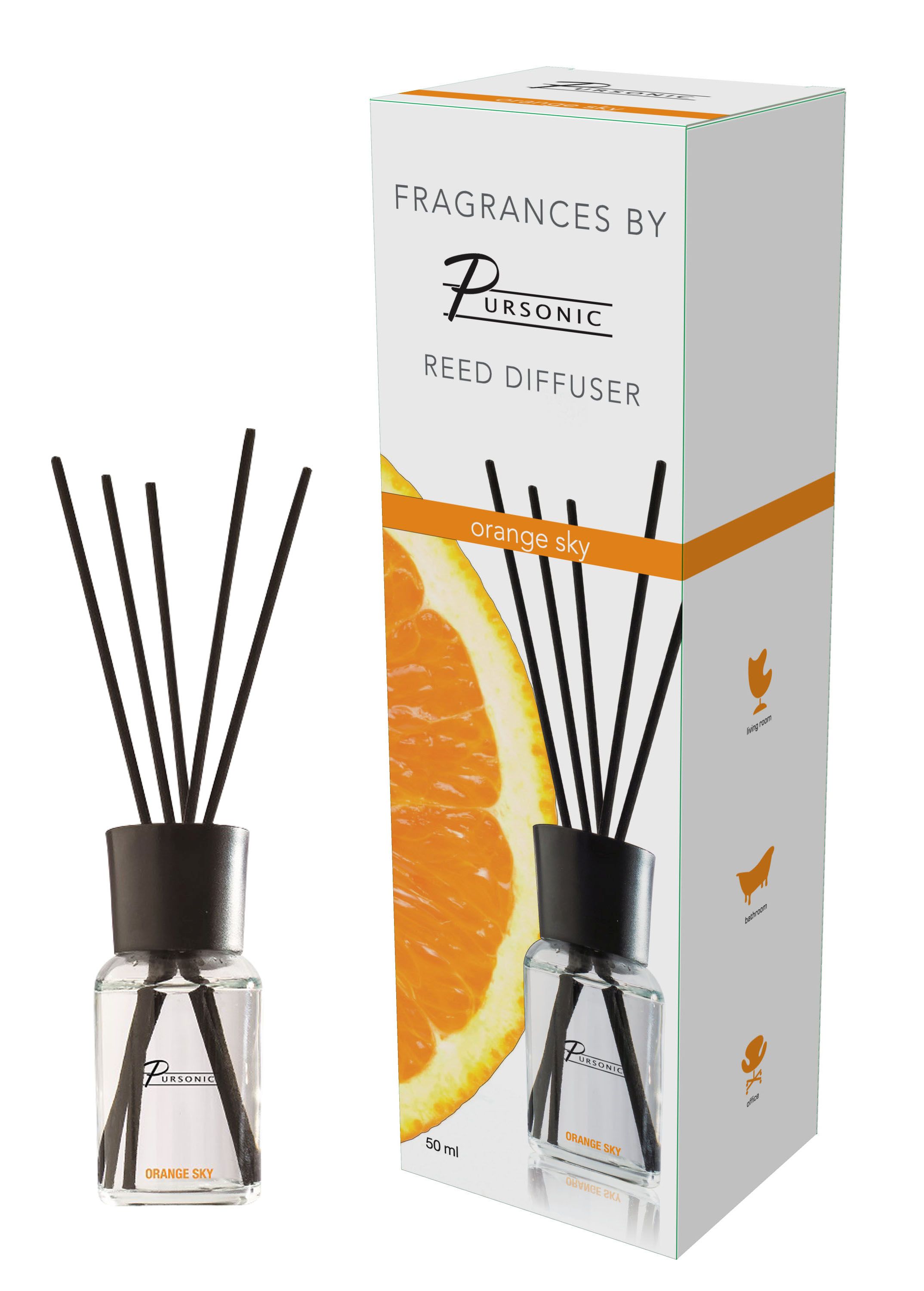 RDOS50 50 ml Reed Diffuser Orange Sky Longlasting