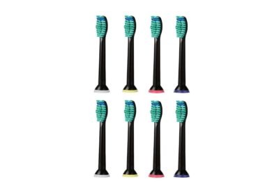 Replacement Toothbrush Heads Black - Pack of 8