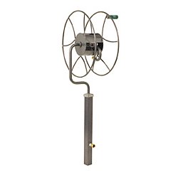 Garden Hose Reel Free Standing Rotates 360 deg