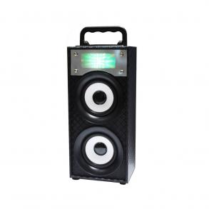 Picture of QFX BT139BLACK Rechargeable Bluetooth Speaker with FM, Black