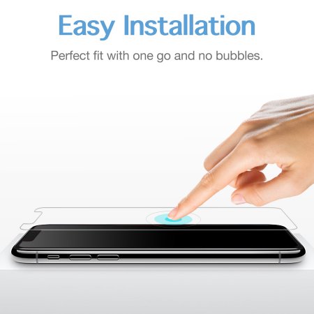 Picture of ESR 3A13PM0519 Iphone X Screen Protector pack of 1, Bubble