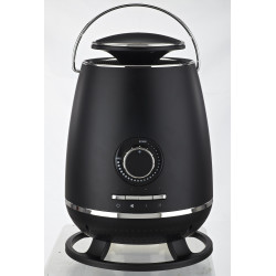 Portable 360 Surround Ceramic Heater, Black