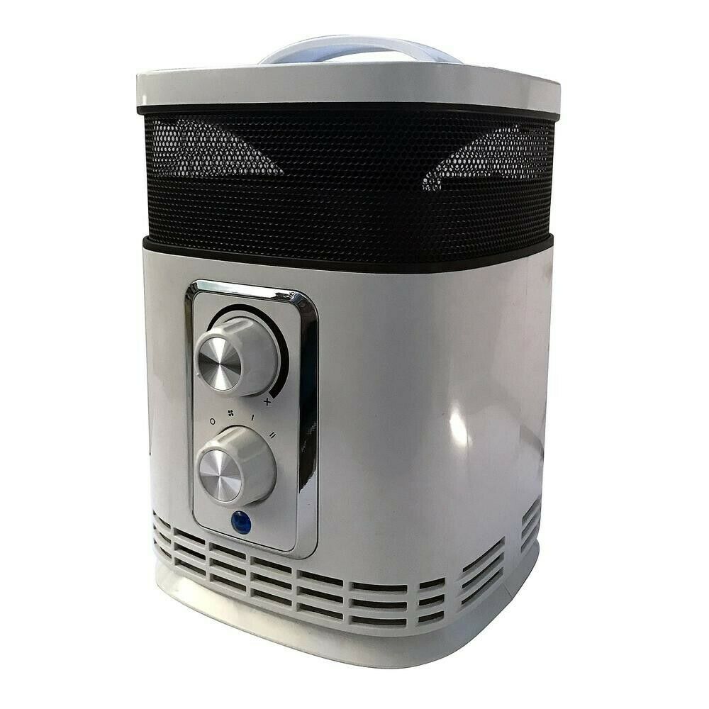 Picture of Optimus H7232 Portable 360 deg Surround Ceramic Heater with Thermostat