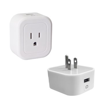 Picture of Azpen SP2 Wifi SmartPlug with Builtin USB Charging Port - Pack of 2