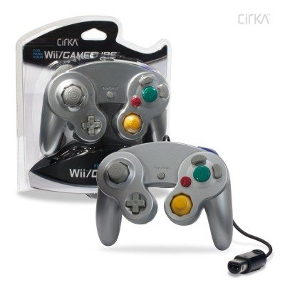 Picture of Hyperkin M05819-SL Cirka WII & Gamecube Wired Controller - Silver