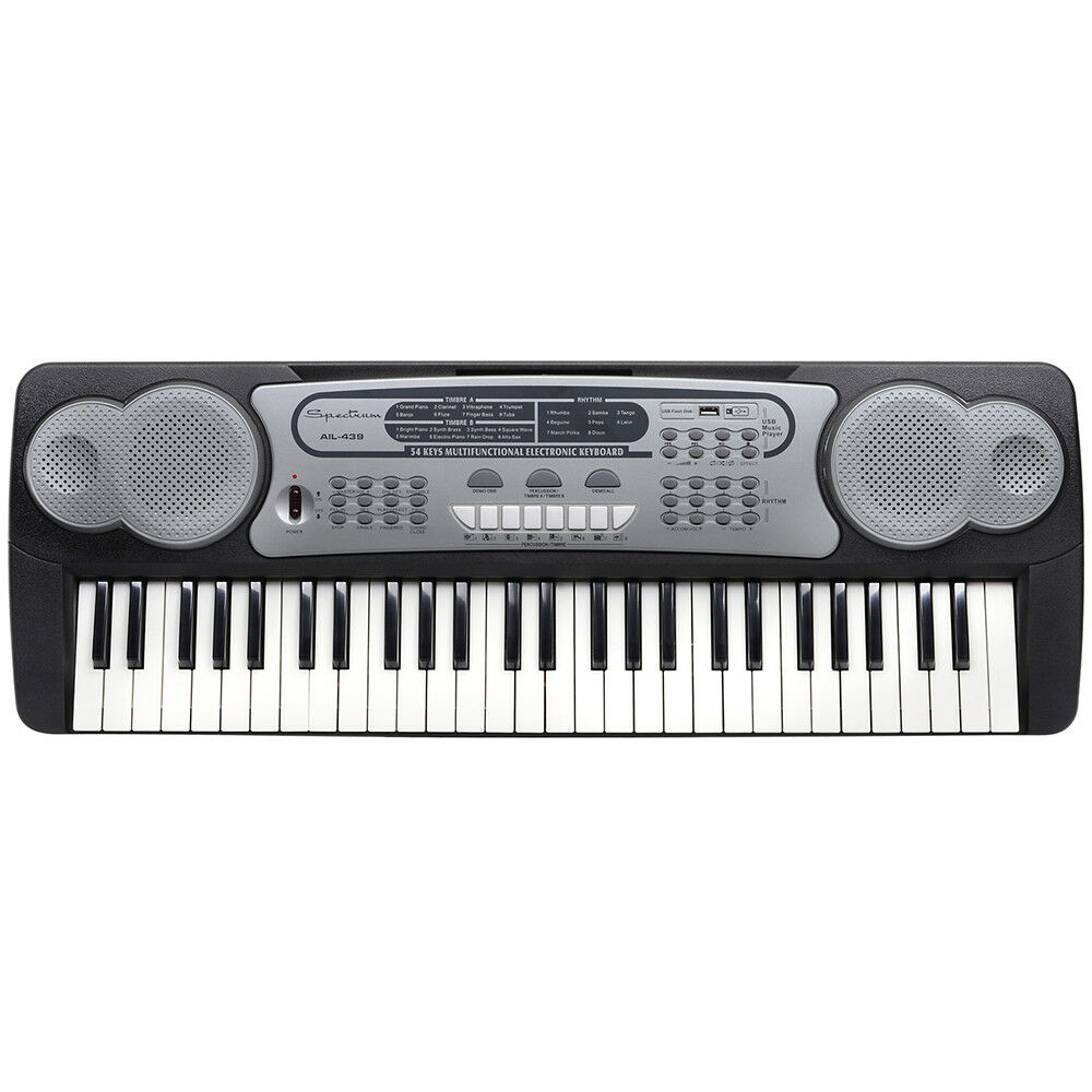 Picture of Ashley AIL 439 Spectrum Note Electric Keyboard with Music Holder