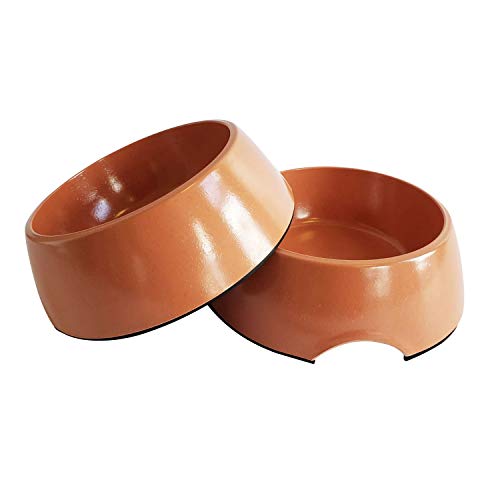 Picture of OCI 19 American Pet Bamboo Dog Bowl for Puppies - Set of 2
