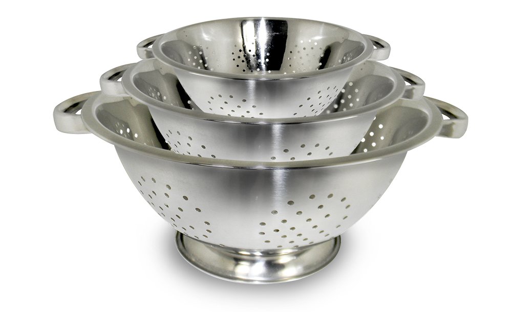 Picture of OCI 707T ExcelSteel Stainless Steel Mesh Colander Set