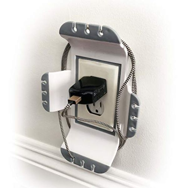 Ideaworks Cable Wall Outlet Organizer